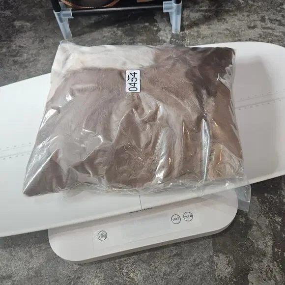 Moon & Meadow Rabbit Fur Ombre Vest Size Small - Picture 5 of 5